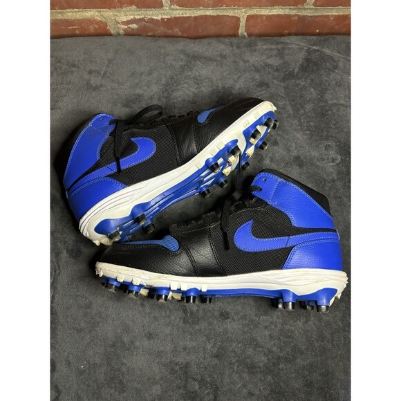 Nike Air Jordan 1 Mid TD Royal AR5604-041 Football Cleats Men’s 7.5 USED main image 6